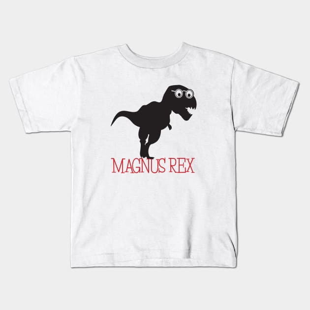 Magnus Rex Kids T-Shirt by Chewbaccadoll